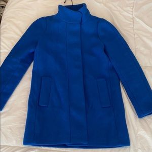 J Crew Cobalt Coat